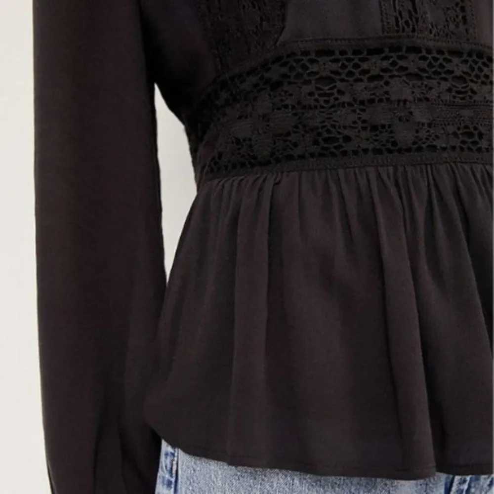 NWT Anthropologie Wynonna Lace Blouse | M